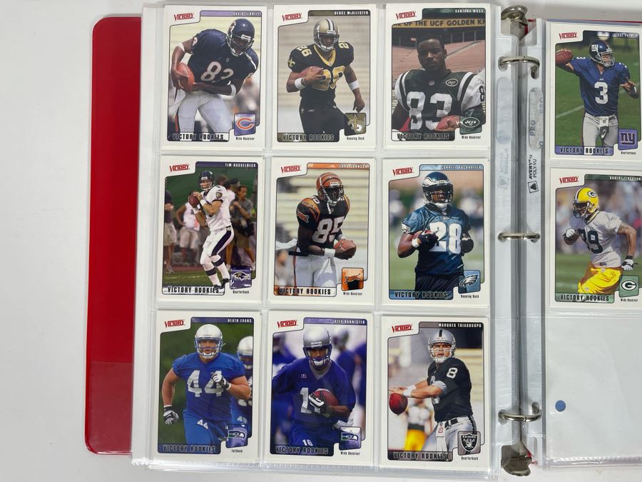 Large Collection Of Rookie Football Cards Approximately 380 Rookie Cards - See Photos For All Cards [Photo 38]