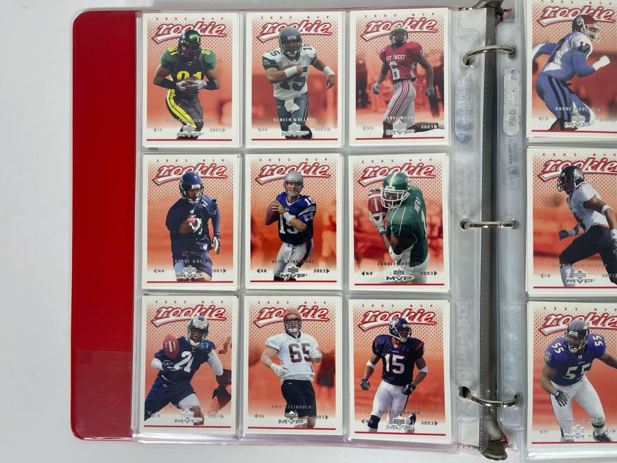 Large Collection Of Rookie Football Cards Approximately 380 Rookie Cards - See Photos For All Cards [Photo 14]