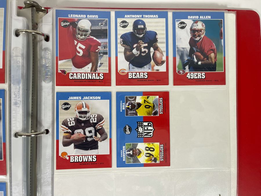 Large Collection Of Rookie Football Cards Approximately 380 Rookie Cards - See Photos For All Cards [Photo 42]