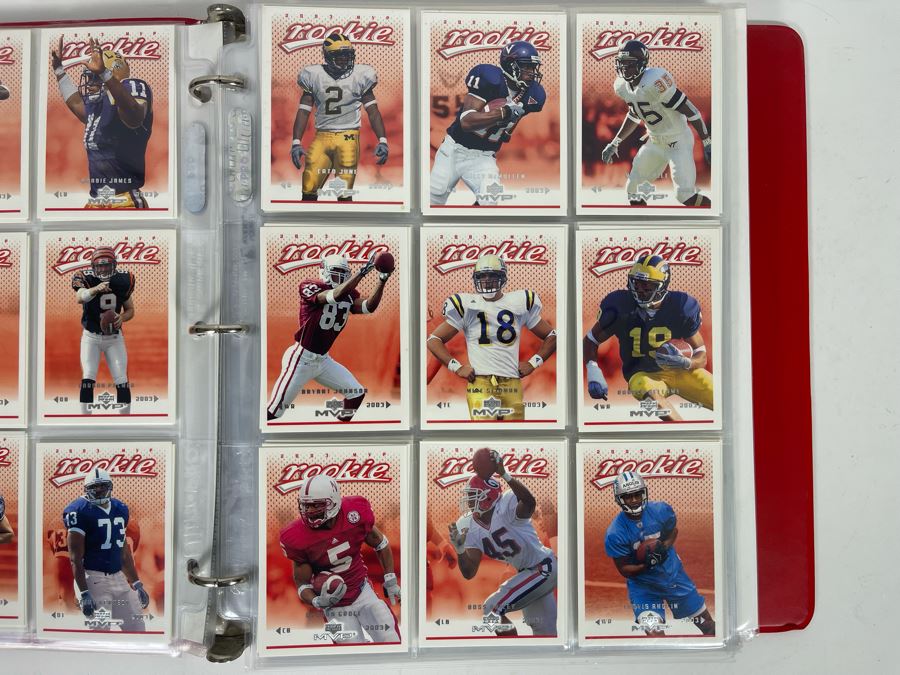 Large Collection Of Rookie Football Cards Approximately 380 Rookie Cards - See Photos For All Cards [Photo 13]