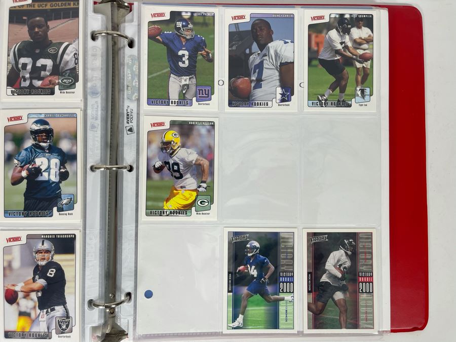 Large Collection Of Rookie Football Cards Approximately 380 Rookie Cards - See Photos For All Cards [Photo 39]