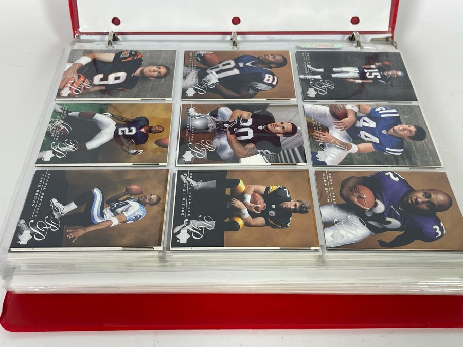 Large Collection Of Rookie Football Cards Approximately 380 Rookie Cards - See Photos For All Cards [Photo 4]