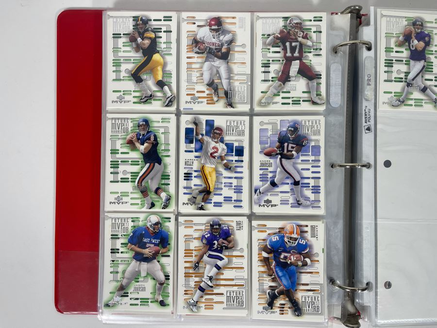 Large Collection Of Rookie Football Cards Approximately 380 Rookie Cards - See Photos For All Cards [Photo 22]