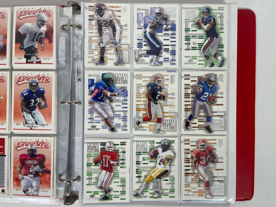 Large Collection Of Rookie Football Cards Approximately 380 Rookie Cards - See Photos For All Cards [Photo 21]