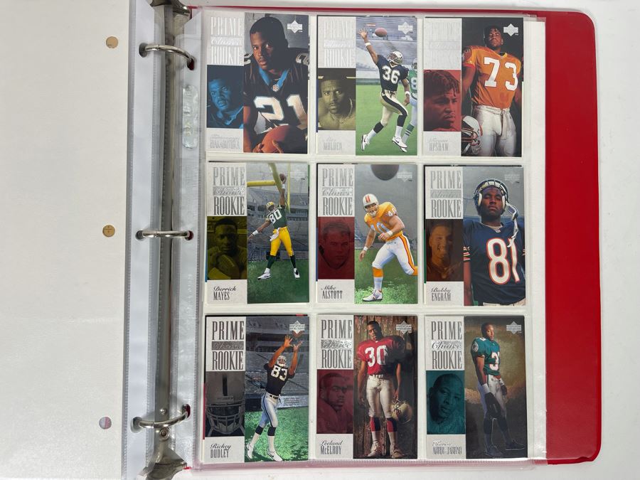 Large Collection Of Rookie Football Cards Approximately 380 Rookie Cards - See Photos For All Cards [Photo 43]