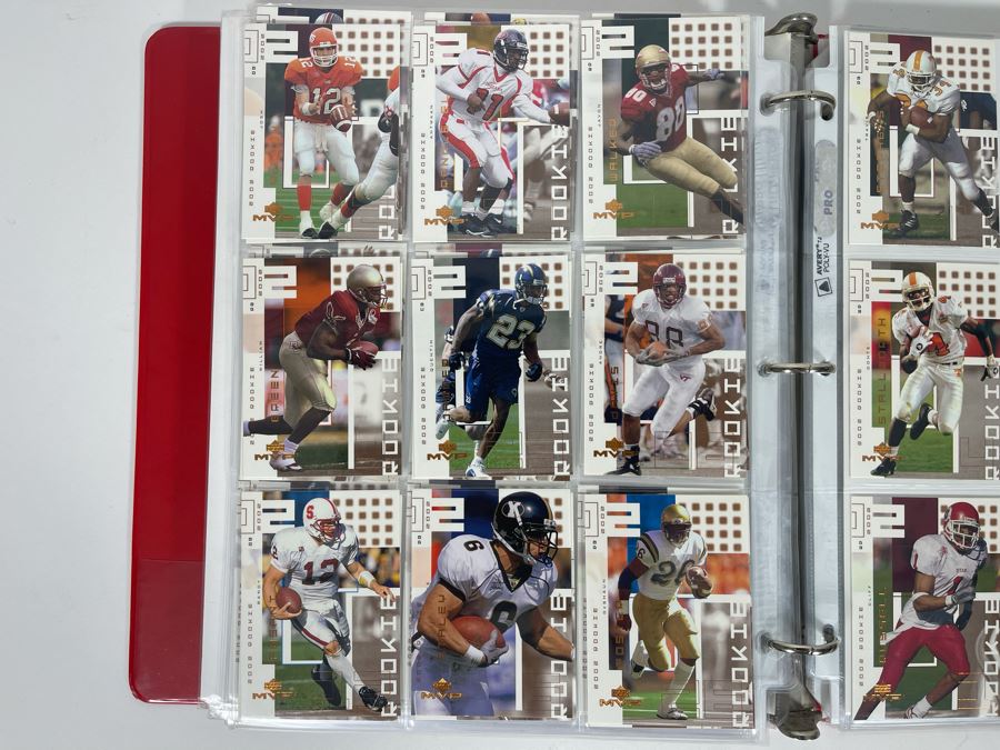 Large Collection Of Rookie Football Cards Approximately 380 Rookie Cards - See Photos For All Cards [Photo 33]