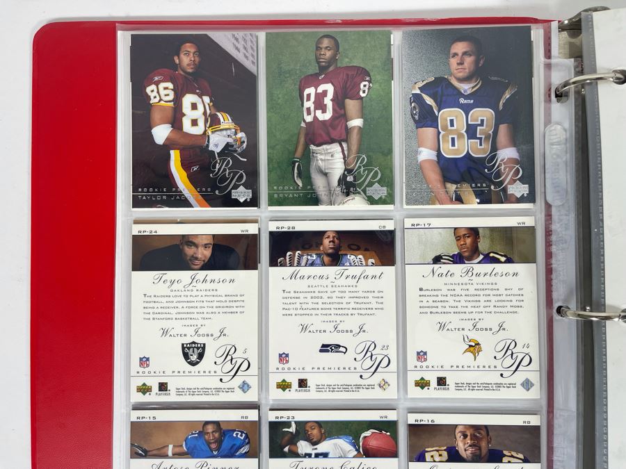 Large Collection Of Rookie Football Cards Approximately 380 Rookie Cards - See Photos For All Cards [Photo 8]