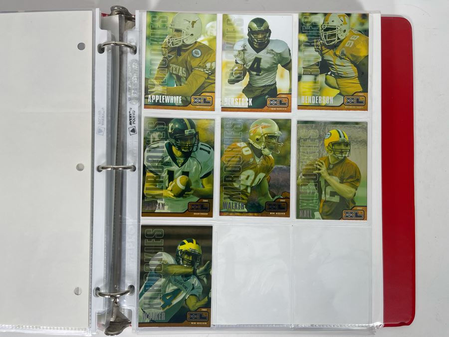 Large Collection Of Rookie Football Cards Approximately 380 Rookie Cards - See Photos For All Cards [Photo 29]