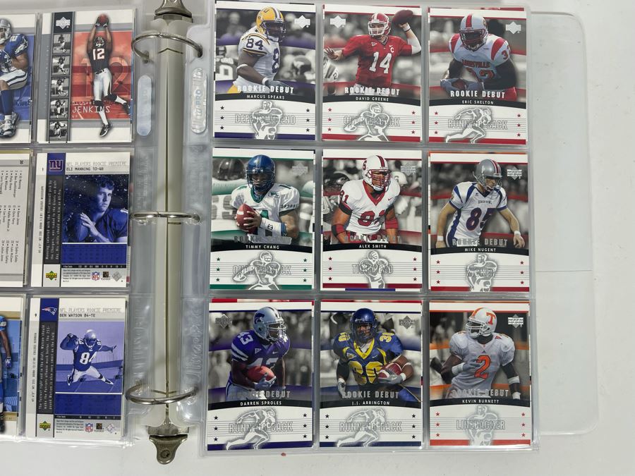 Large Collection Of Rookie Football Cards Approximately 360 Rookie Cards - See Photos For All Cards [Photo 15]