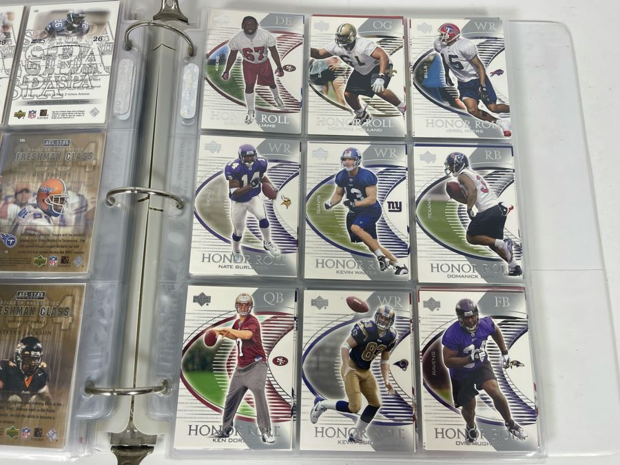 Large Collection Of Rookie Football Cards Approximately 360 Rookie Cards - See Photos For All Cards [Photo 34]