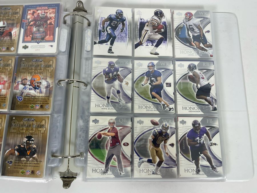 Large Collection Of Rookie Football Cards Approximately 360 Rookie Cards - See Photos For All Cards [Photo 33]