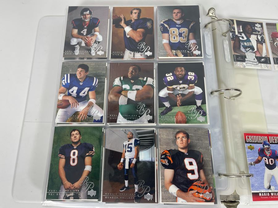 Large Collection Of Rookie Football Cards Approximately 360 Rookie Cards - See Photos For All Cards [Photo 49]