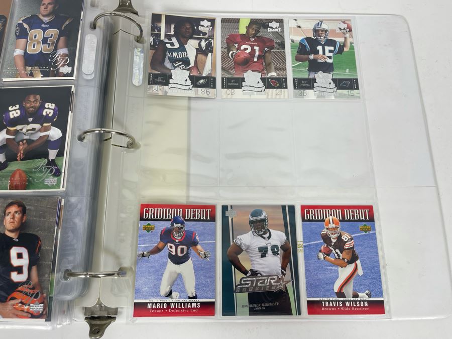Large Collection Of Rookie Football Cards Approximately 360 Rookie Cards - See Photos For All Cards [Photo 50]