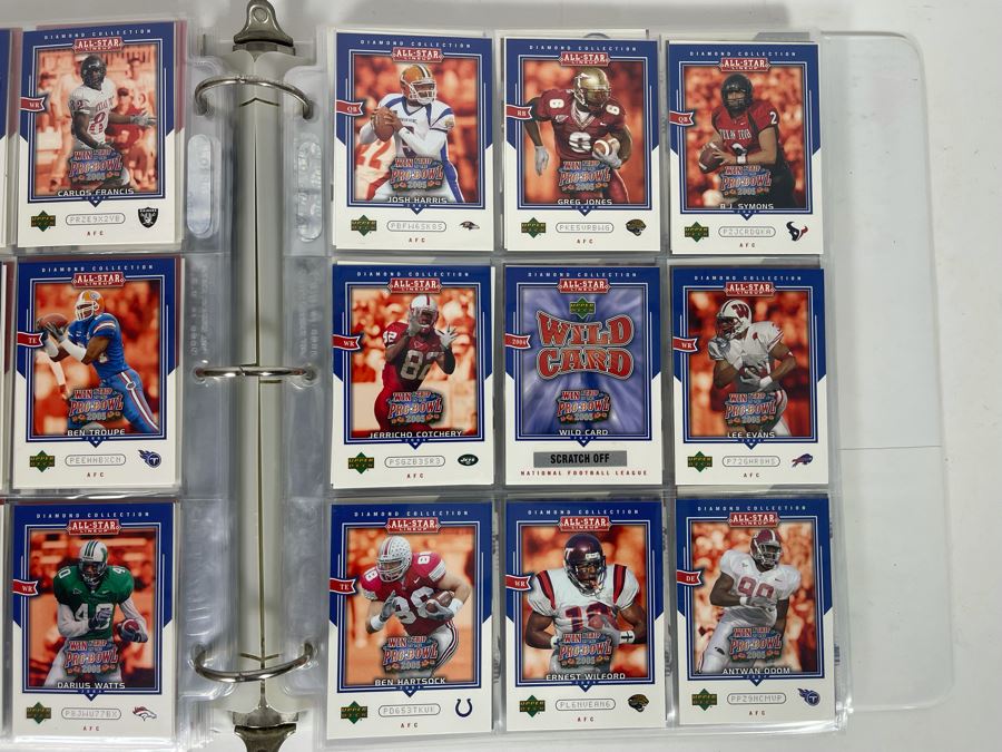 Large Collection Of Rookie Football Cards Approximately 360 Rookie Cards - See Photos For All Cards [Photo 30]