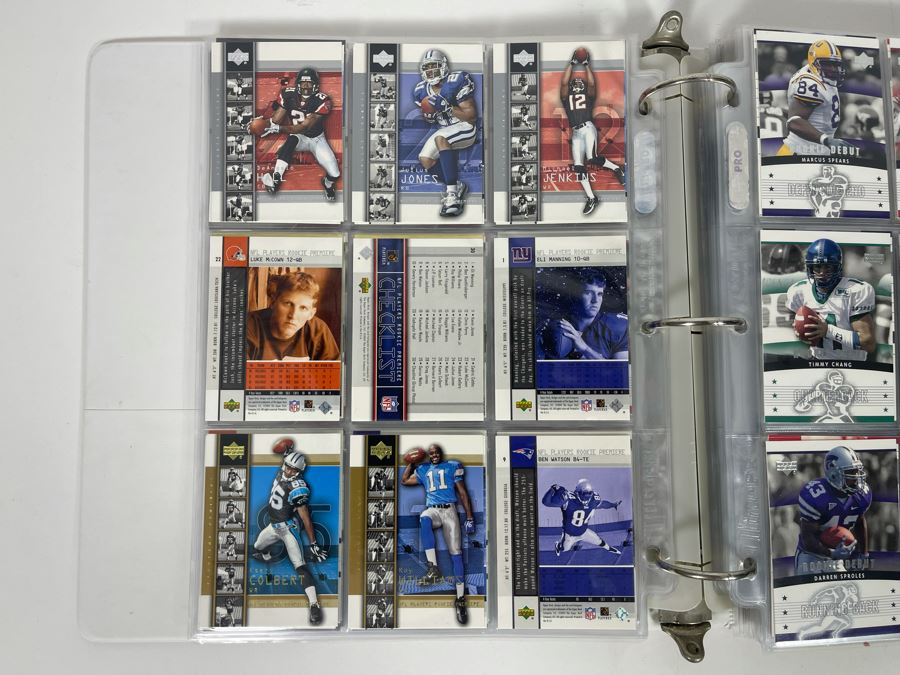 Large Collection Of Rookie Football Cards Approximately 360 Rookie Cards - See Photos For All Cards [Photo 14]