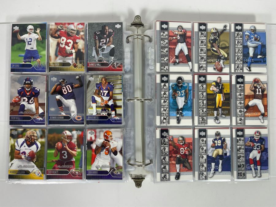 Large Collection Of Rookie Football Cards Approximately 360 Rookie Cards - See Photos For All Cards [Photo 3]