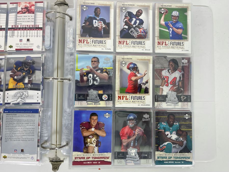 Large Collection Of Rookie Football Cards Approximately 360 Rookie Cards - See Photos For All Cards [Photo 18]