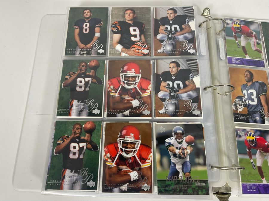 Large Collection Of Rookie Football Cards Approximately 360 Rookie Cards - See Photos For All Cards [Photo 47]