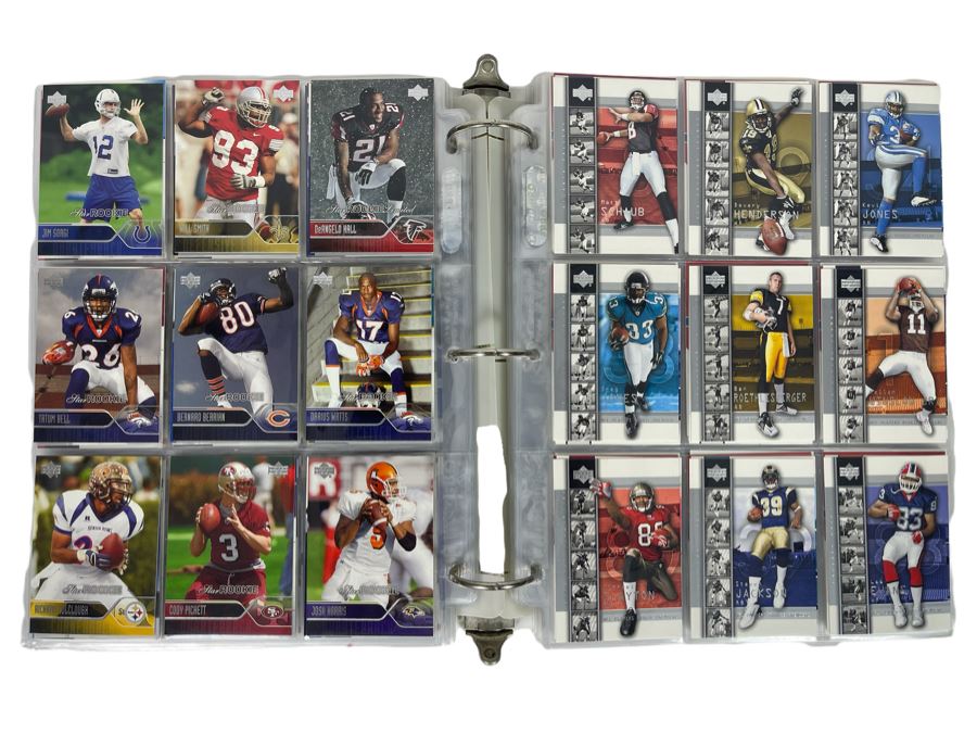 Large Collection Of Rookie Football Cards Approximately 360 Rookie Cards - See Photos For All Cards [Photo 2]