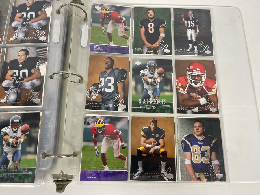 Large Collection Of Rookie Football Cards Approximately 360 Rookie Cards - See Photos For All Cards [Photo 48]