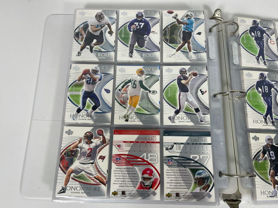 Large Collection Of Rookie Football Cards Approximately 360 Rookie Cards - See Photos For All Cards [Photo 37]