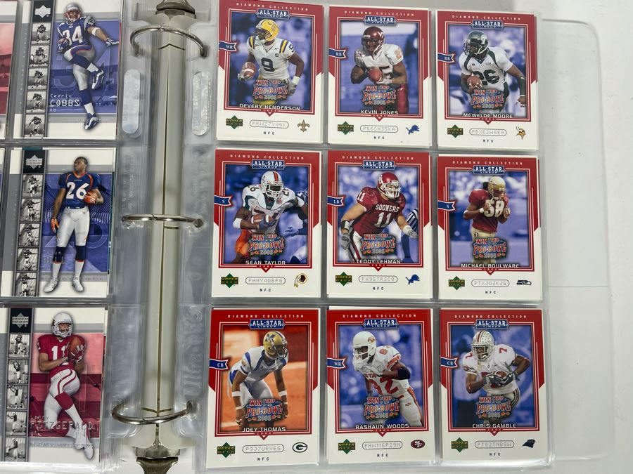 Large Collection Of Rookie Football Cards Approximately 360 Rookie Cards - See Photos For All Cards [Photo 25]