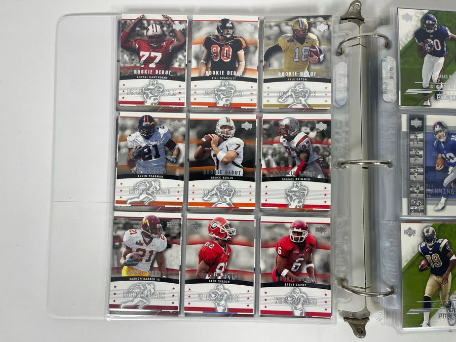 Large Collection Of Rookie Football Cards Approximately 360 Rookie Cards - See Photos For All Cards [Photo 10]