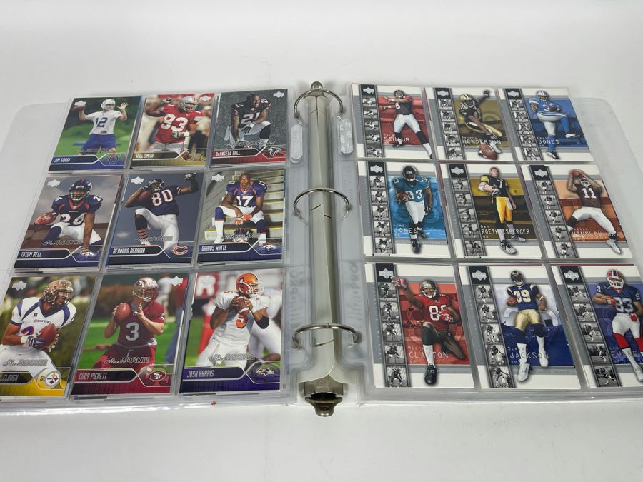 Large Collection Of Rookie Football Cards Approximately 360 Rookie Cards - See Photos For All Cards [Photo 4]