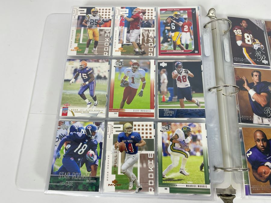 Large Collection Of Rookie Football Cards Approximately 360 Rookie Cards - See Photos For All Cards [Photo 45]