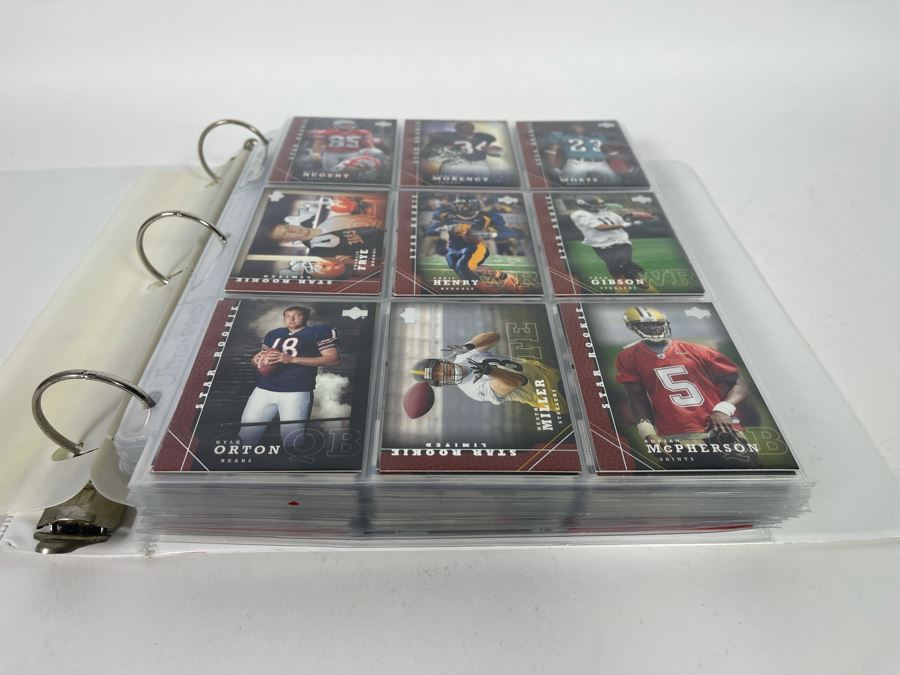 Large Collection Of Rookie Football Cards Approximately 360 Rookie Cards - See Photos For All Cards [Photo 5]