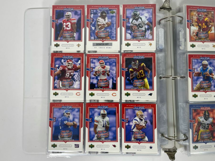 Large Collection Of Rookie Football Cards Approximately 360 Rookie Cards - See Photos For All Cards [Photo 26]
