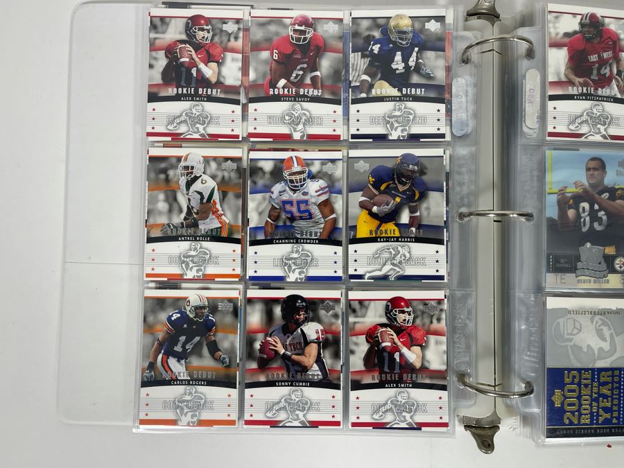 Large Collection Of Rookie Football Cards Approximately 360 Rookie Cards - See Photos For All Cards [Photo 16]