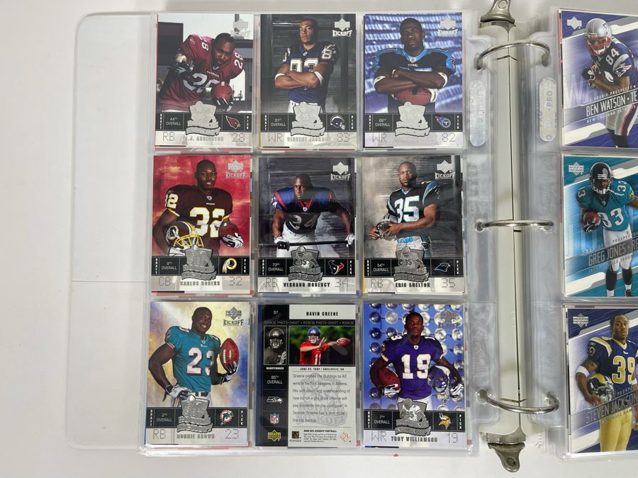 Large Collection Of Rookie Football Cards Approximately 360 Rookie Cards - See Photos For All Cards [Photo 20]