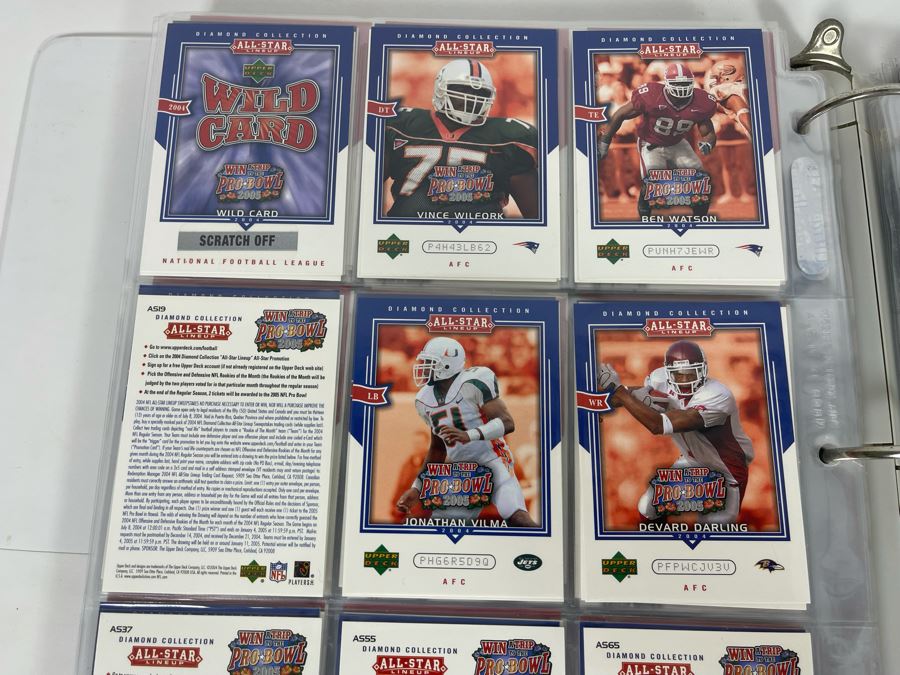 Large Collection Of Rookie Football Cards Approximately 360 Rookie Cards - See Photos For All Cards [Photo 31]