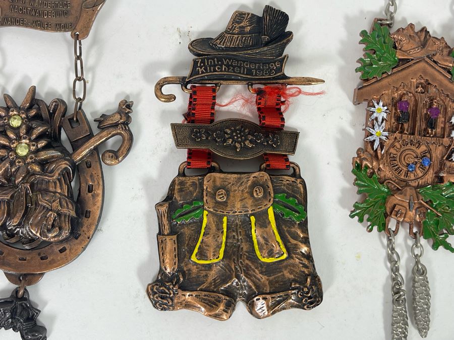 Collection Of Vintage German Cold War Era Volksmarching Medals [Photo 13]