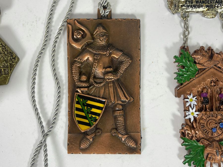 Collection Of Vintage German Cold War Era Volksmarching Medals [Photo 4]