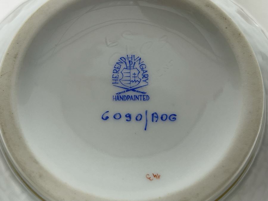 Herend Chinese Bouquet Three Covered Bowls Hand-Painted Made In Hungary 3H And 5H [Photo 7]