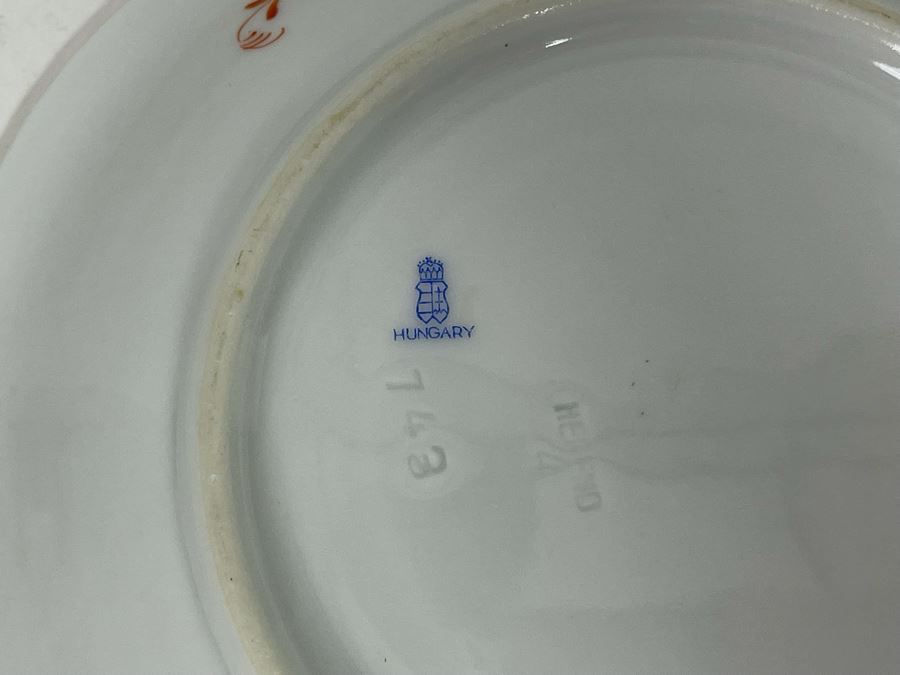 Herend Chinese Bouquet Rust China Hand-Painted Made In Hungary [Photo 8]