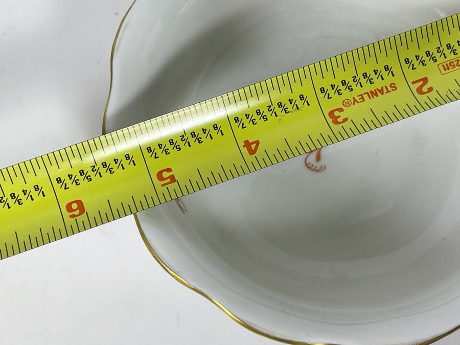 Herend Chinese Bouquet Rust China Hand-Painted Made In Hungary [Photo 11]