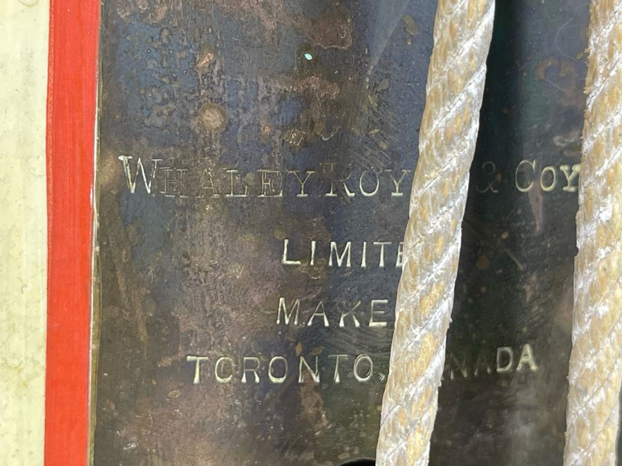 Vintage Hand-Painted British Guard The Worcestershire Regiment Marching Drum Whaley Royce & Coy 14.5R X 15H [Photo 20]