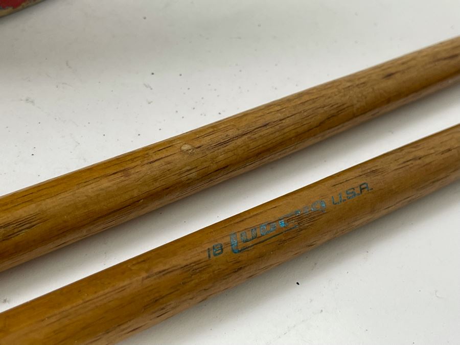 Vintage Hand-Painted British Guard The Worcestershire Regiment Marching Drum Whaley Royce & Coy 14.5R X 15H [Photo 24]