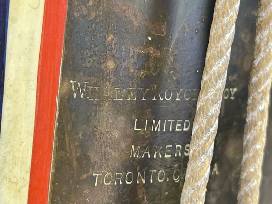 Vintage Hand-Painted British Guard The Worcestershire Regiment Marching Drum Whaley Royce & Coy 14.5R X 15H [Photo 21]