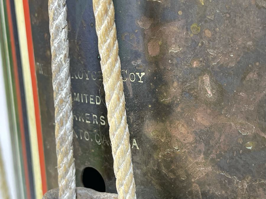 Vintage Hand-Painted British Guard The Worcestershire Regiment Marching Drum Whaley Royce & Coy 14.5R X 15H [Photo 23]