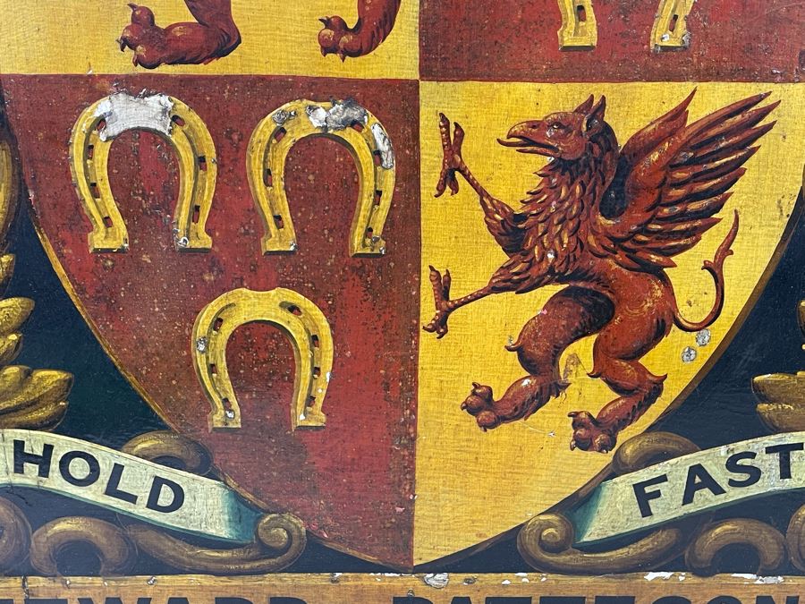 Vintage Hand-Painted British Norwich Pub Ale House Restaurant Sign 29W X 37.5H [Photo 7]