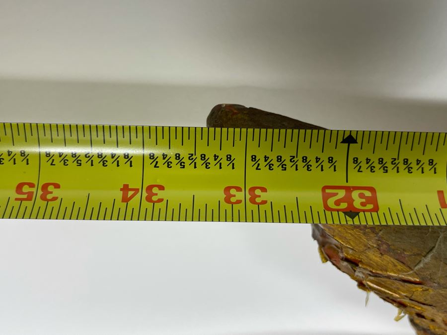 Antique Hand Carved Wooden Gilt American Eagle Wall Plaque “United We Stand” 33.5W X 12H [Photo 18]