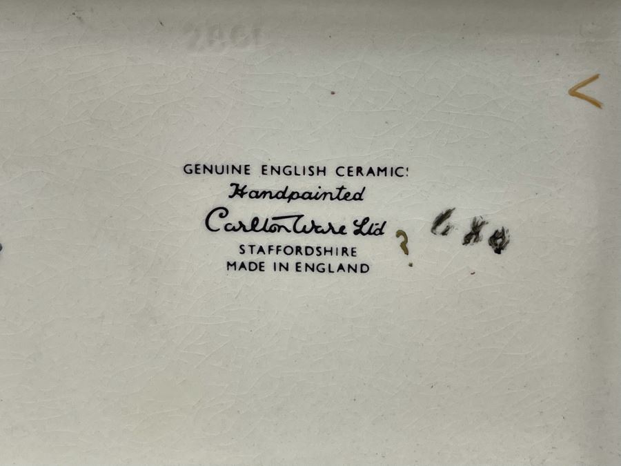 The Beefeater Yeoman Carlton Ware Hand-Painted Ceramic Decanter Figurine Made In Staffordshire England 19H [Photo 12]