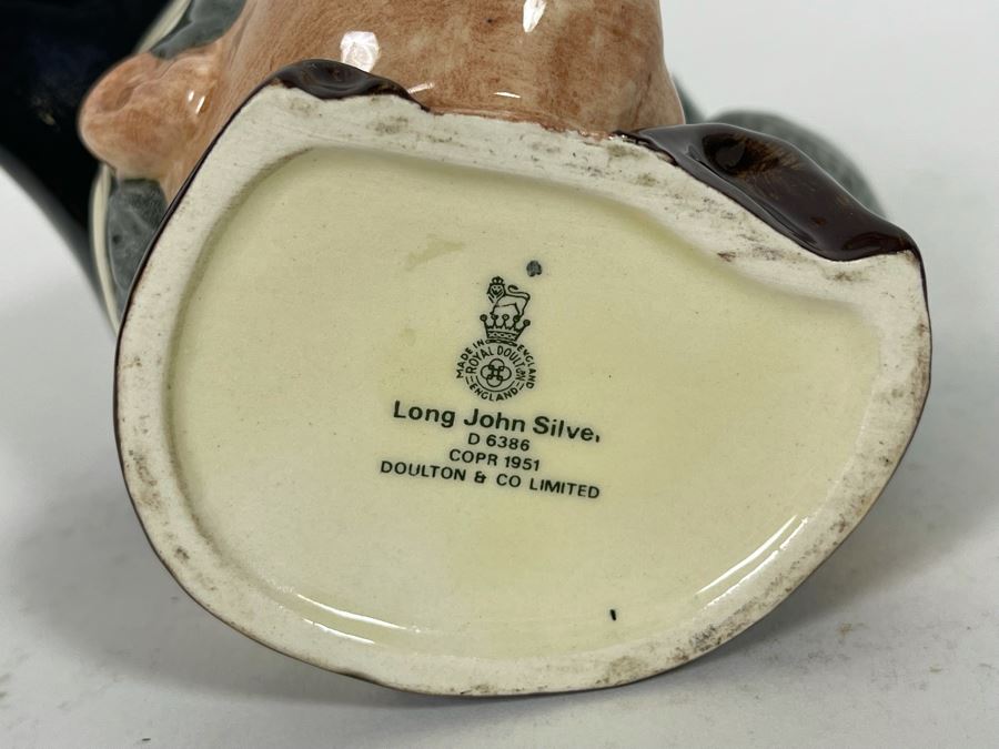 Royal Doulton Long John Silver Toby Mug Jug D6386 4H [Photo 9]