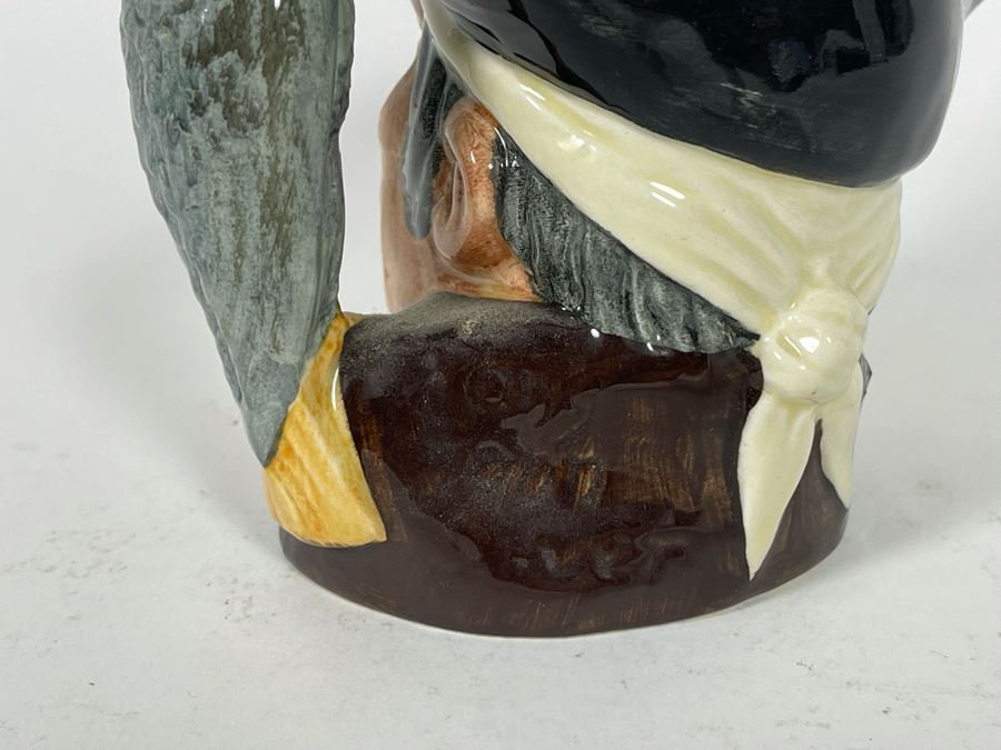 Royal Doulton Long John Silver Toby Mug Jug D6386 4H [Photo 7]