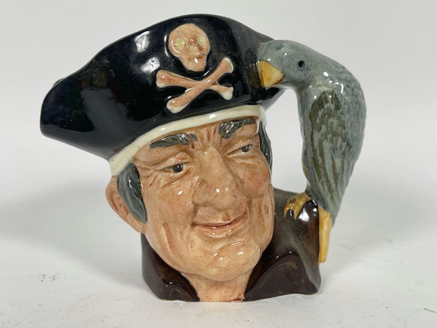 Royal Doulton Long John Silver Toby Mug Jug D6386 4H