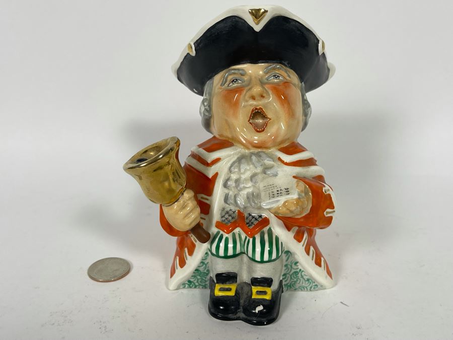 Wedgwood & Co England Town Crier Toby Mug Jug 6H [Photo 4]